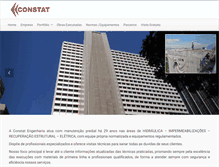 Tablet Screenshot of constatengenharia.com.br